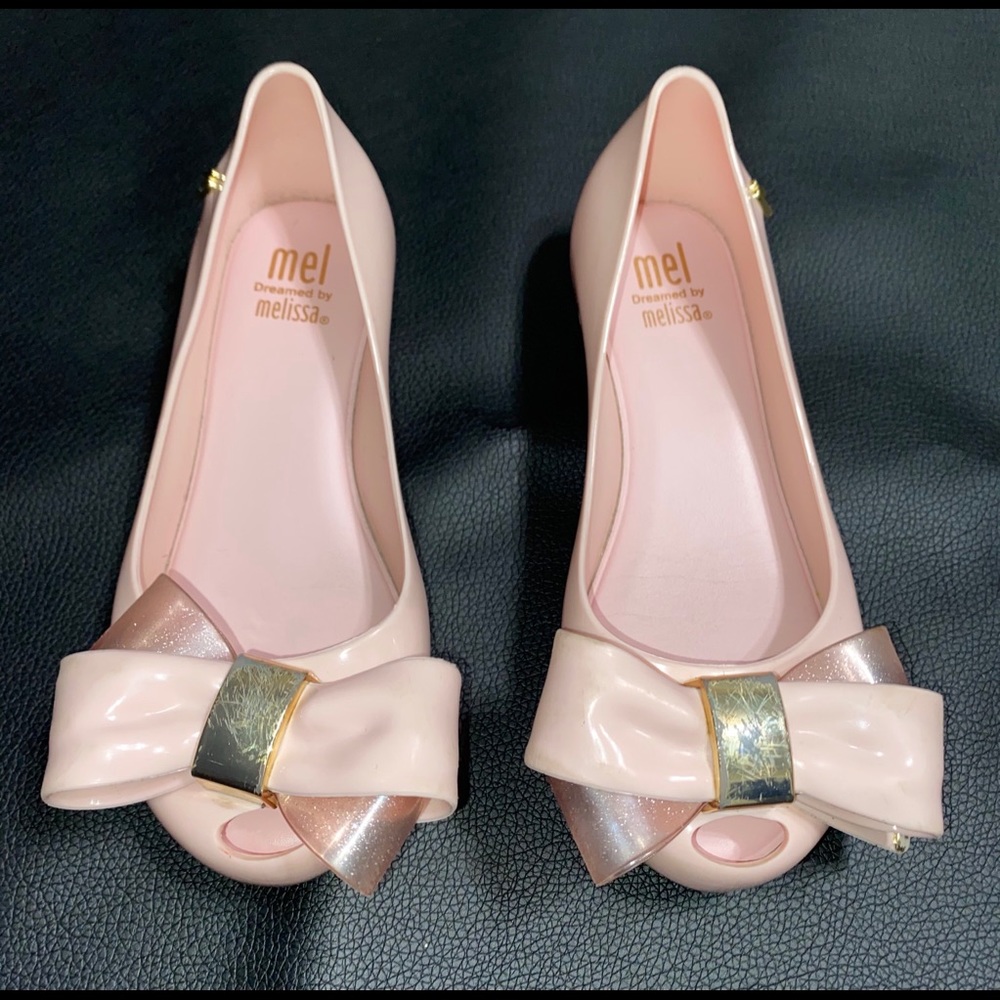 Mel Dreamed By Mini Melissa Girl Shoes Size 11